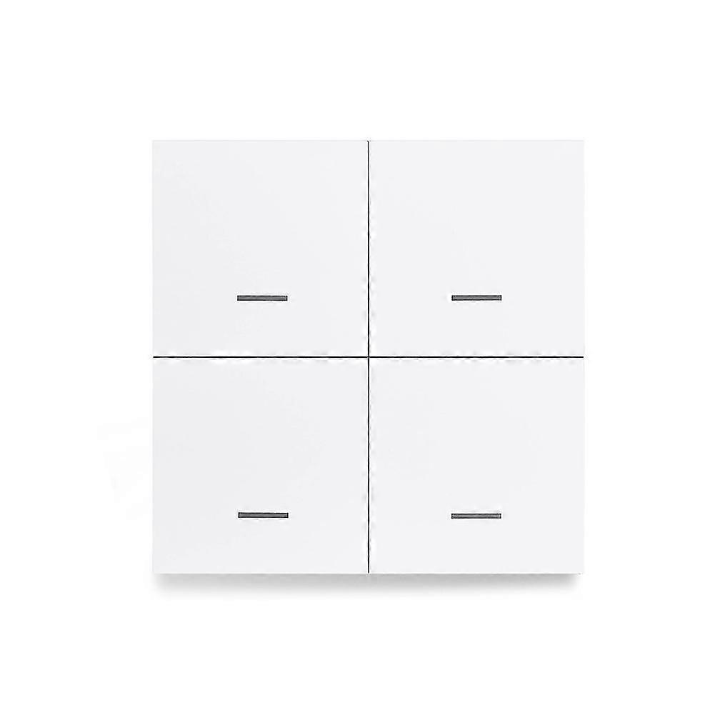 Exquisite Graffiti Zigbee Scene Switch 4-Button Random Sticker 4-Button Scene Switch Support Home Assistant