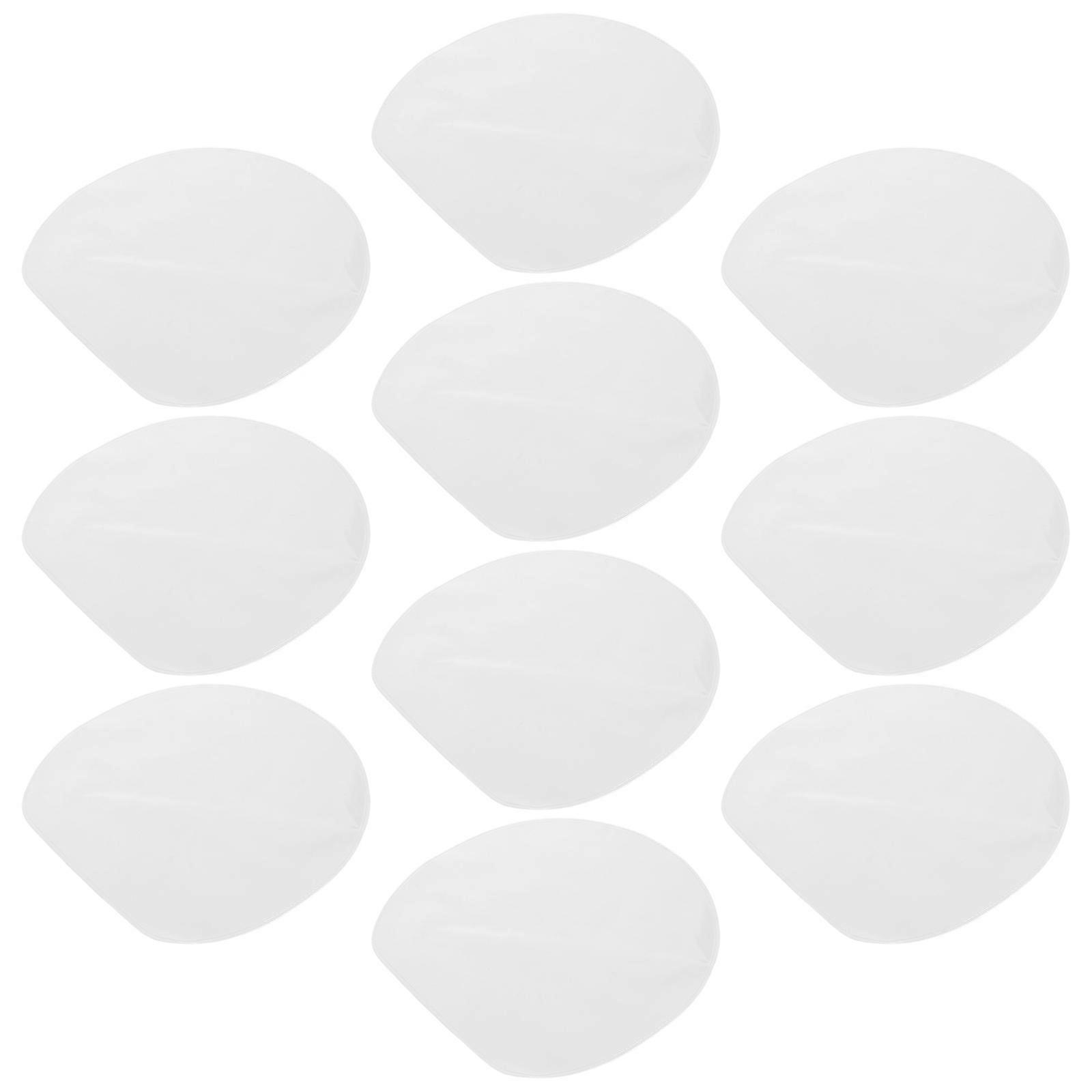 Transparent Protective Film for Table Tennis Paddle 10Pcs Sticky Adhesive Sheet