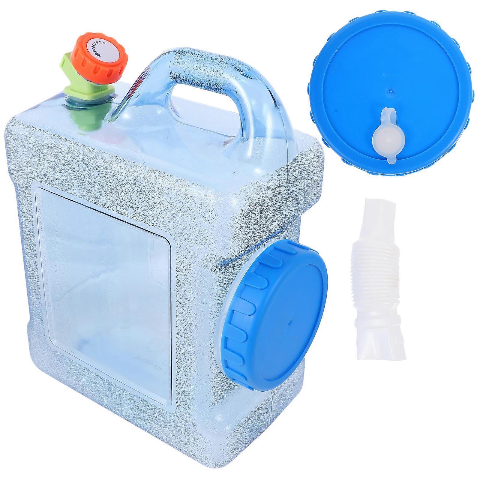 Water Storage Bucket Vehicle-Mounted for Storing 1Set Blue Outdoor Container