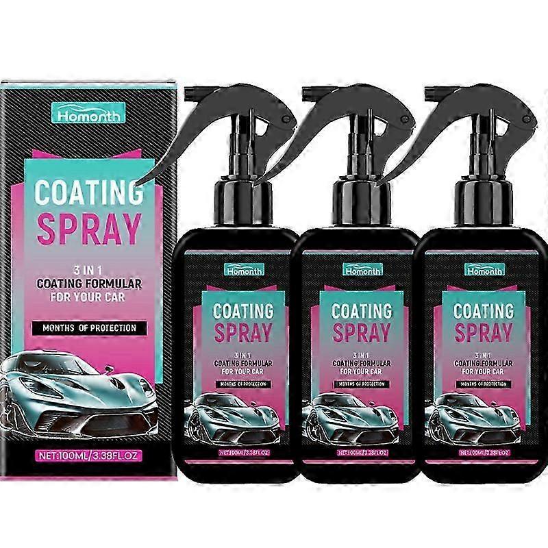 1/2 / 3x Spray de revestimento Limlex, Spray de revestimento de carro Limlex, Conjunto de cuidados com o carro Limlex Platinum