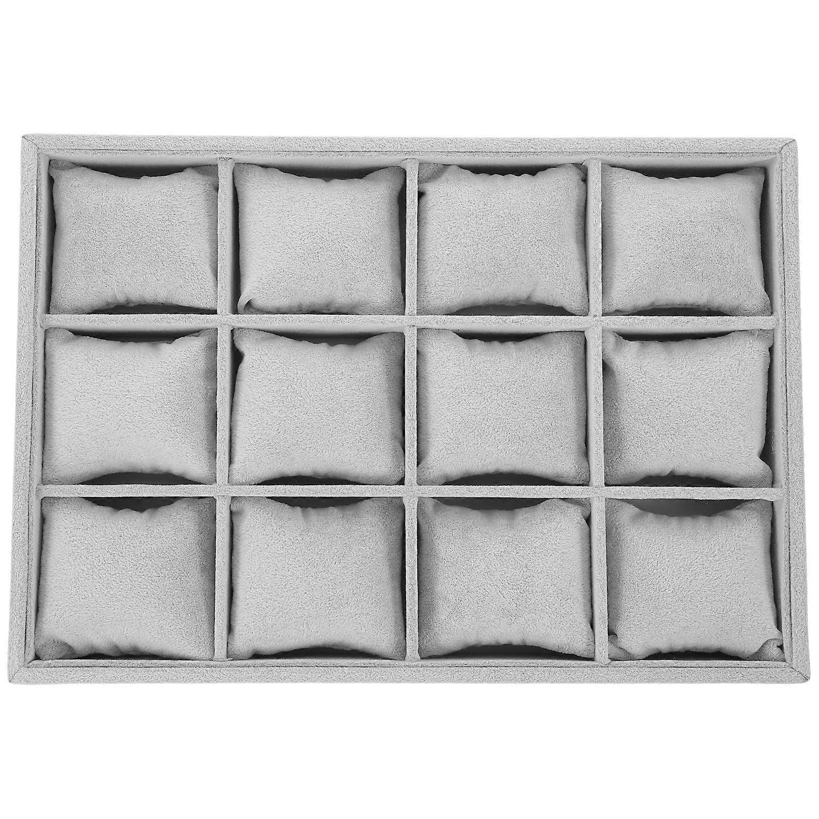 1 Set Uhrentablett Schmuck Organizer Uhr Organizer Tablett Armbänder Display Tablett Armreifen Uhr Display Halter