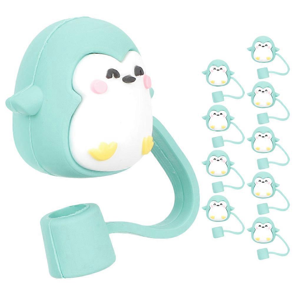 Silicone Straw Covers Cap for Protection 10Pcs Reusable Straw Tips