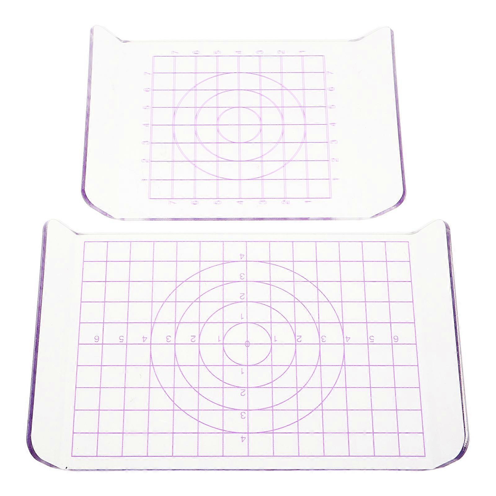Clay Accessories Acrylic Clay Board for Craft Rolling 4Pcs