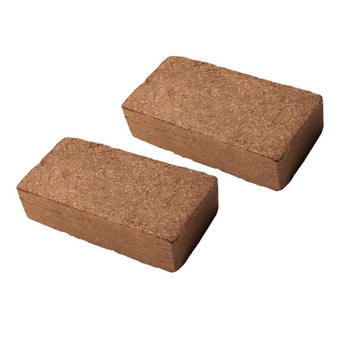 2PCS Organic Coconut Coir for Plants Coir Brick