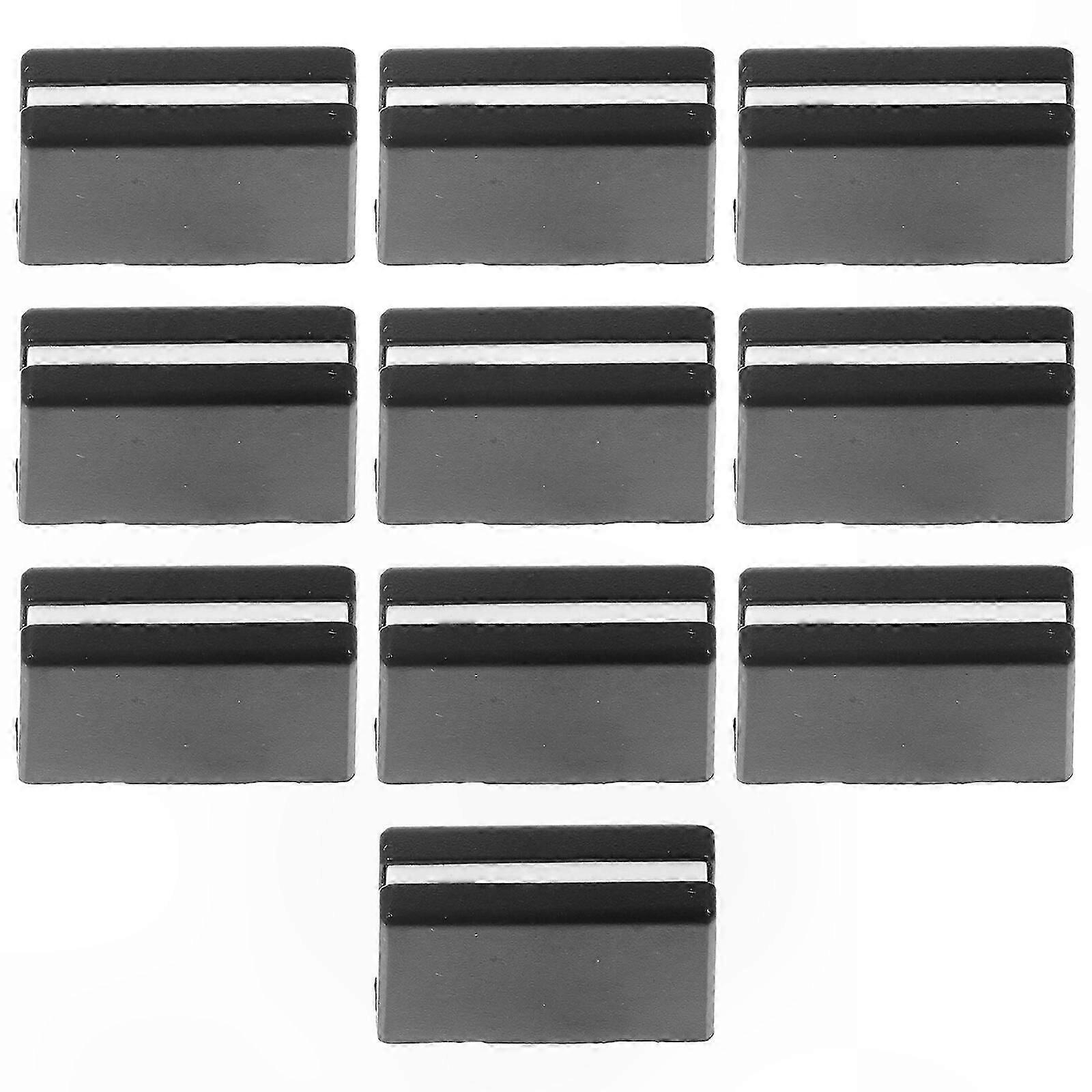 10pcs Fader Caps Ersatz Slider Caps Mischpult Slider Fader Tasten Fader Caps