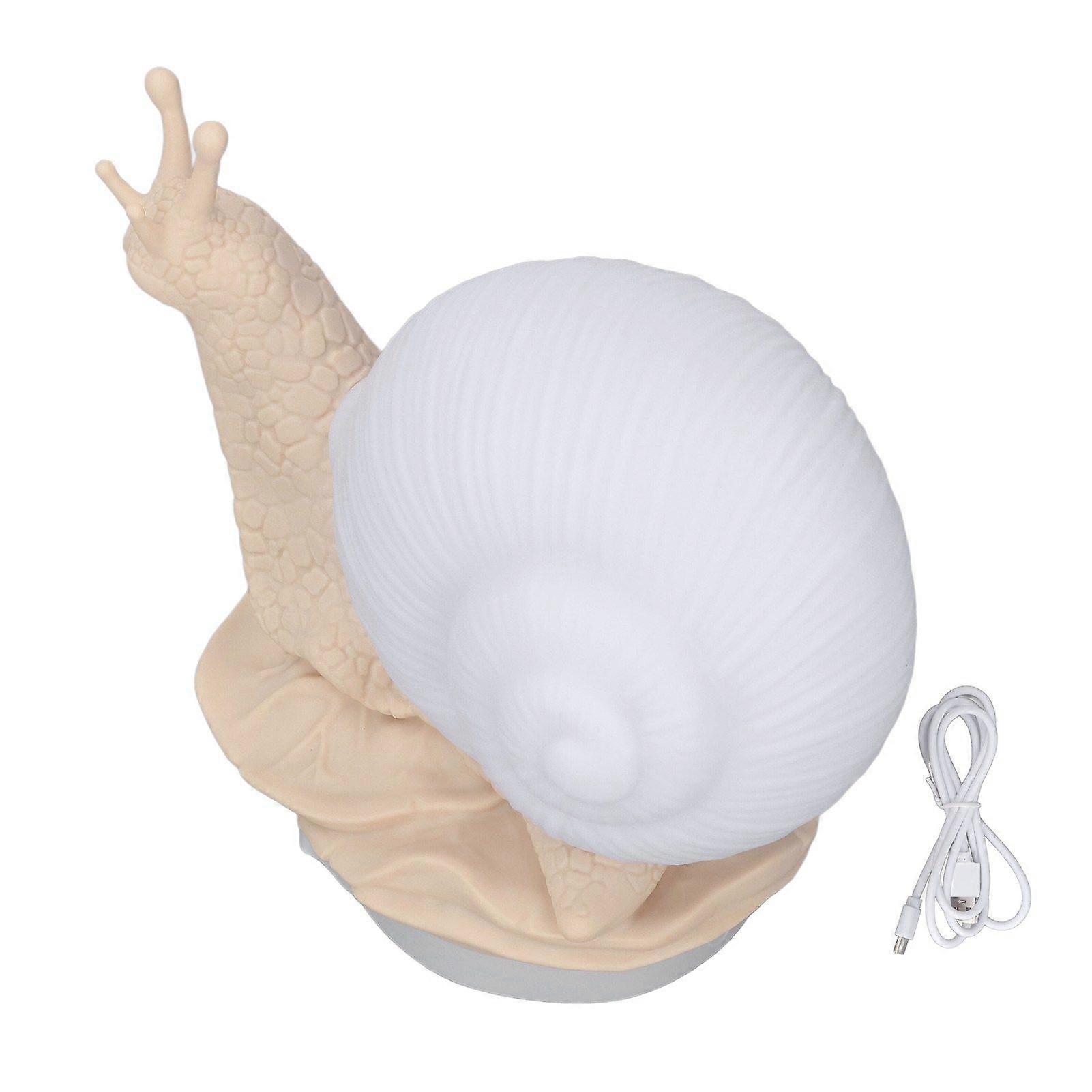 Snail Night Light Decorative 24 Colors Changing 2 Modes Cute Ambient Lighting LED Night Light for Home Office