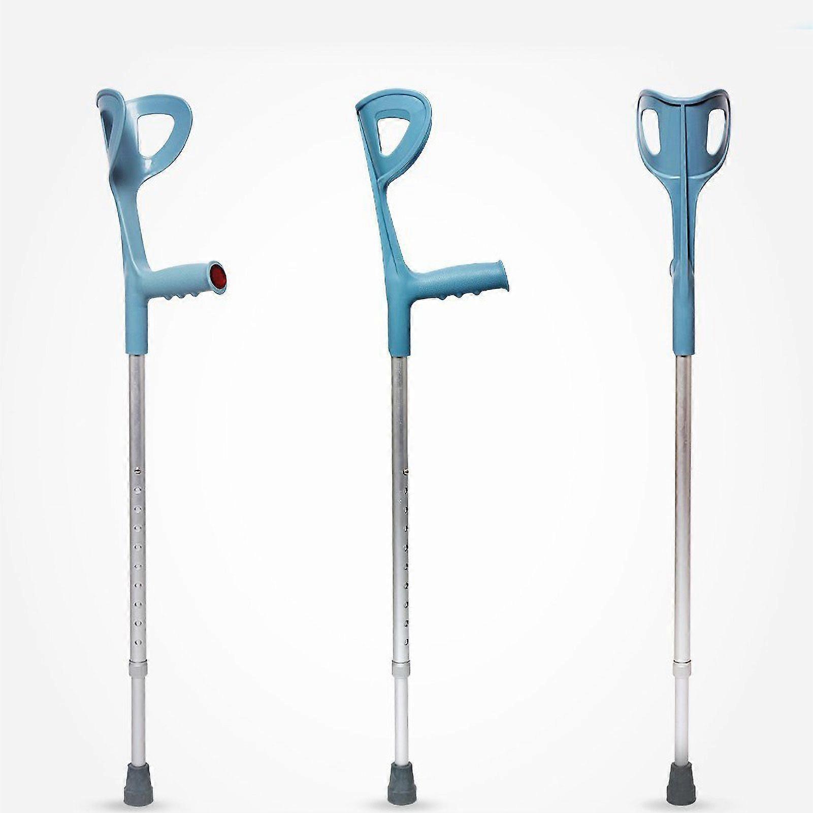Elbow Crutch Aluminium Portable Stretchable High Load Capacity Elbow Forearm Walking Stick