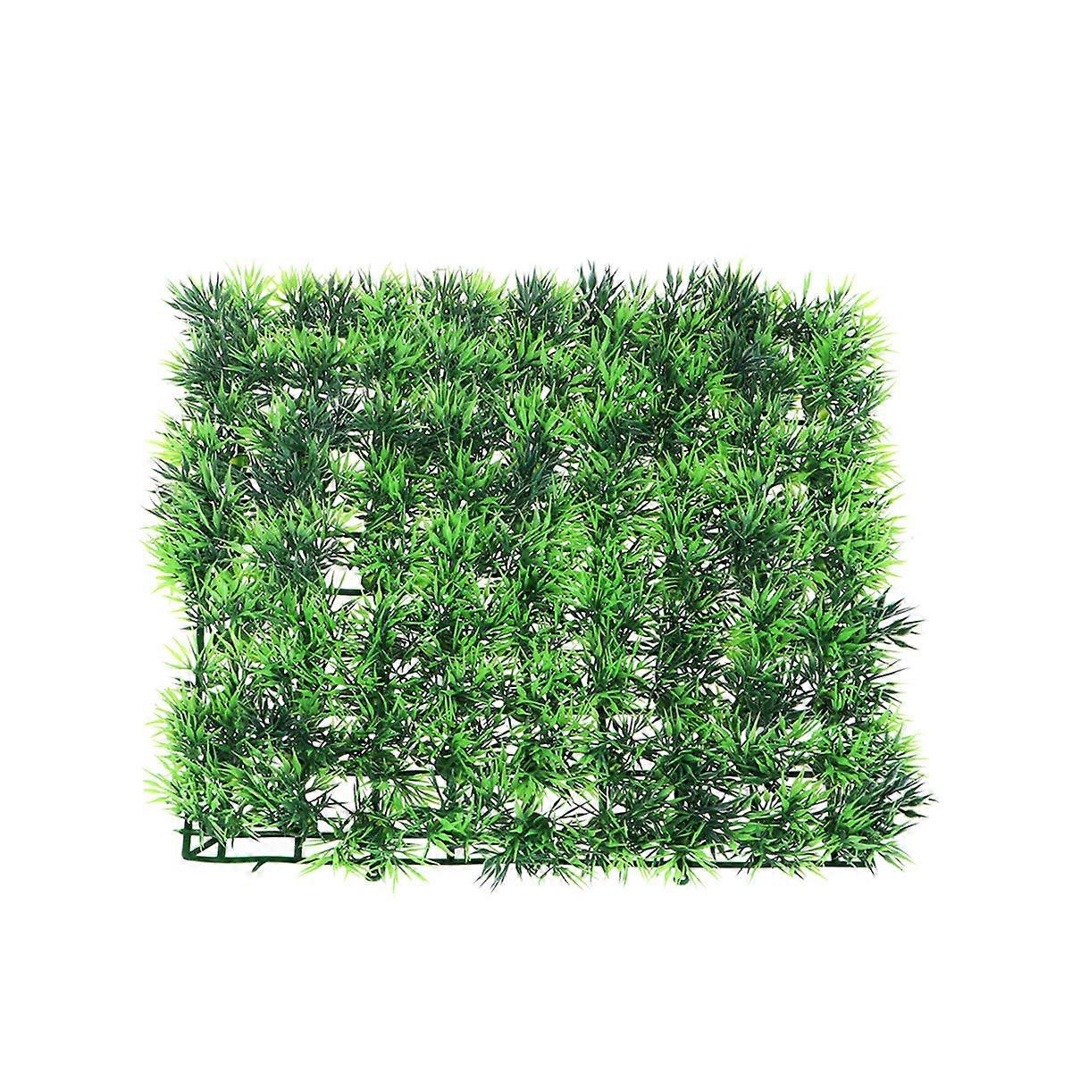 Artificial Grass Mat for Decoration Fish Tank Square Aquarium Grass Mat