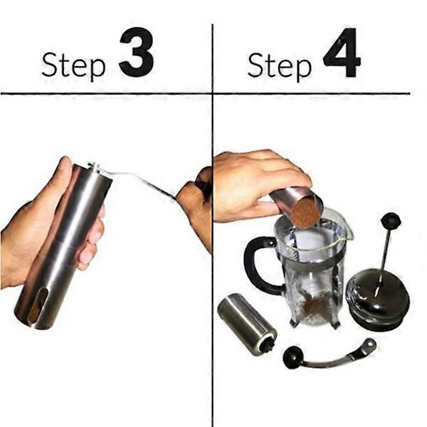 Portable Manual Ceramic Burr Coffee Grinder for Coffee Use