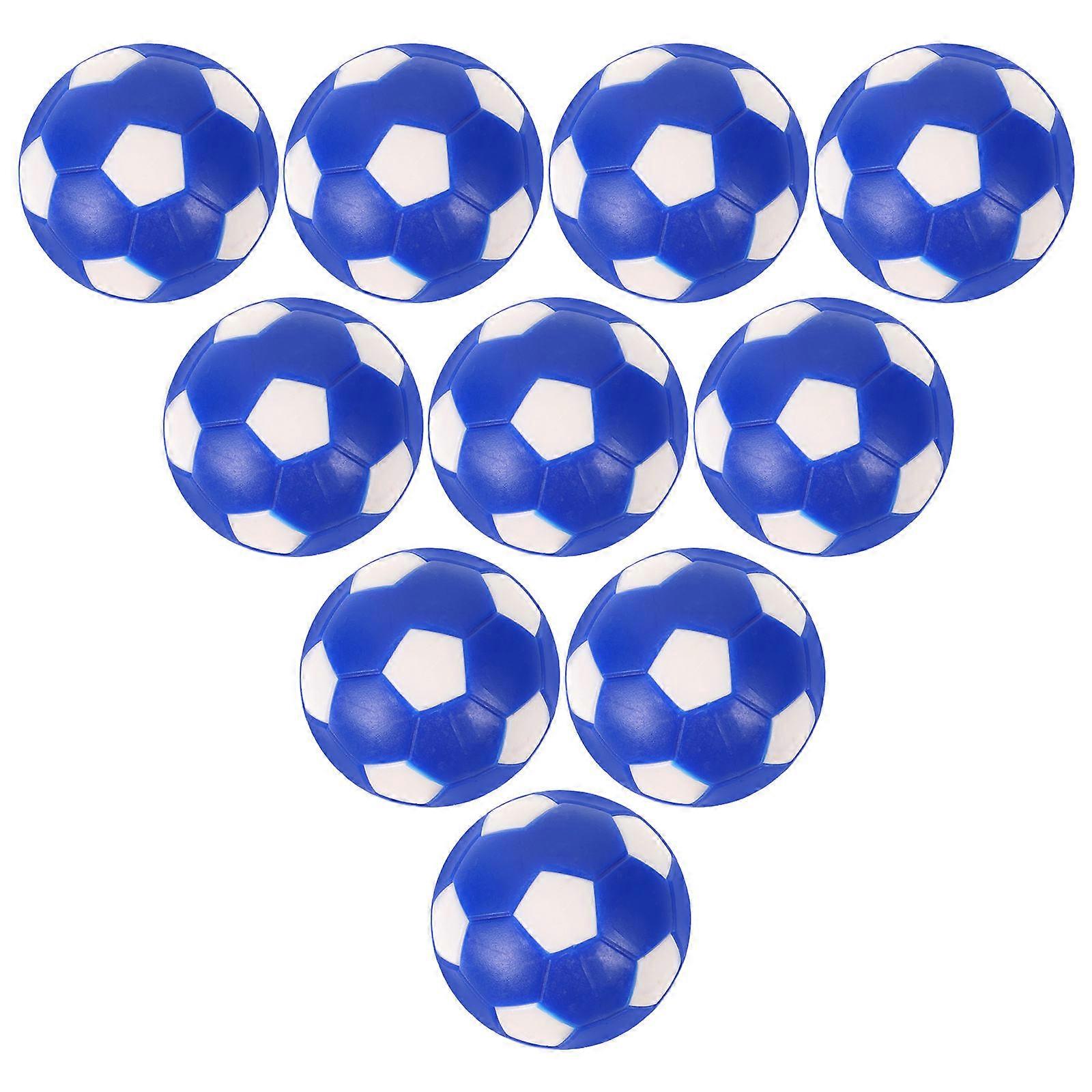 Table Soccer Balls for Playing 30Pcs Table Football Replacement Blue