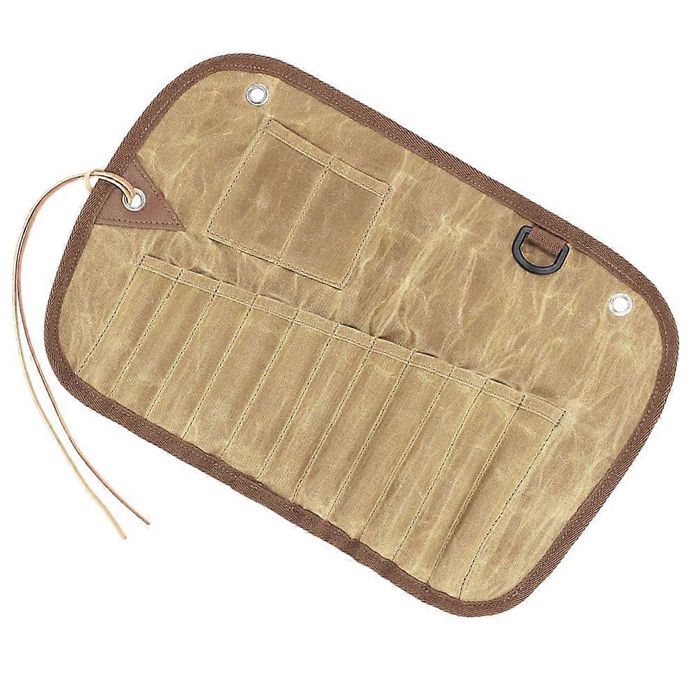 Tableware Storage Bag Camping Organizer for Storage 4Pcs Foldable Cutlery Pouch