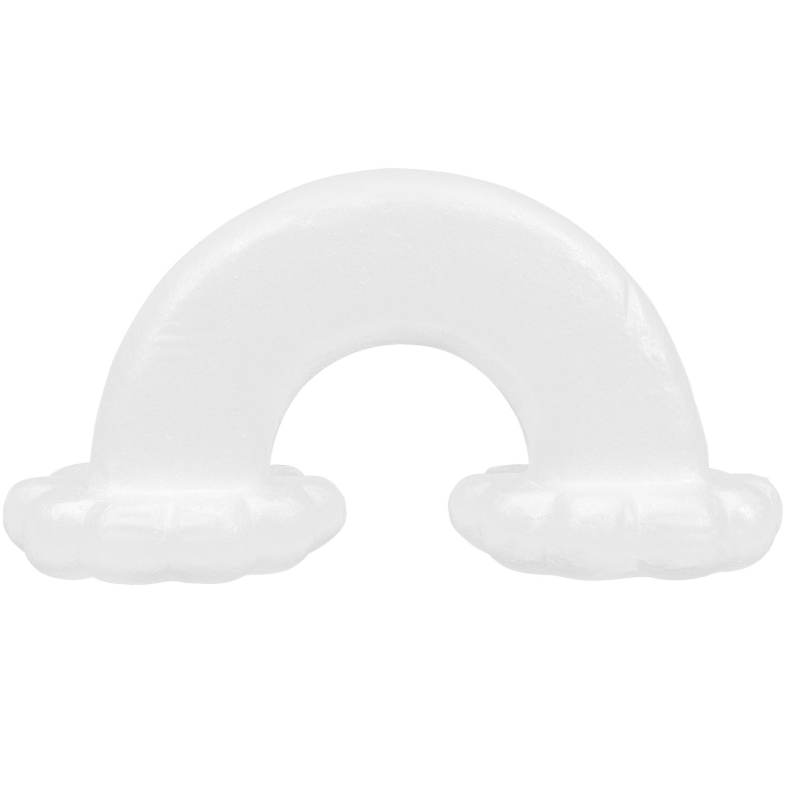 Rainbow Bridge Model for Decoration Use White 3Pcs DIY Craft Supply