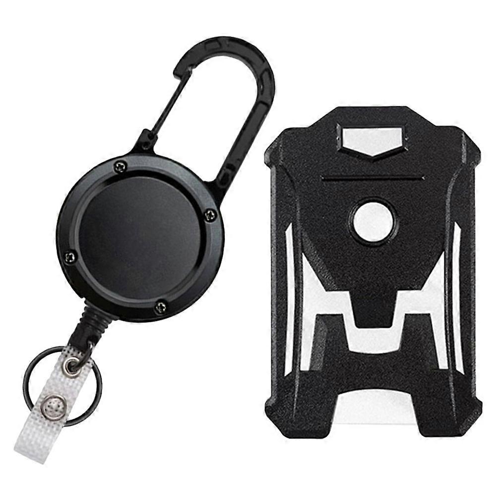 Id Card Holder Retractable Clip for Daily Use 5Sets Badge Holders