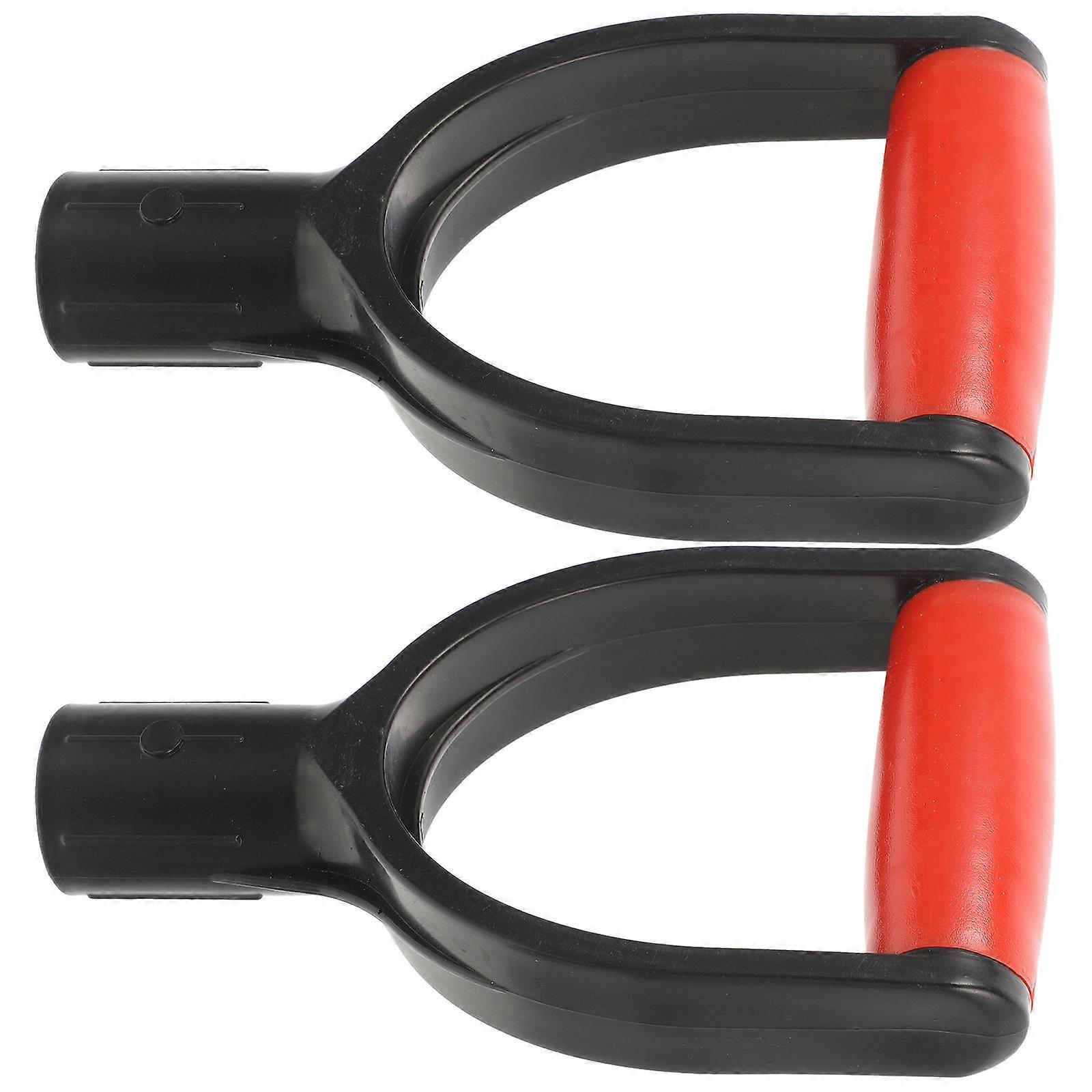 Plastic Handle D-Shaped Spade Handle for Holding 8Pcs