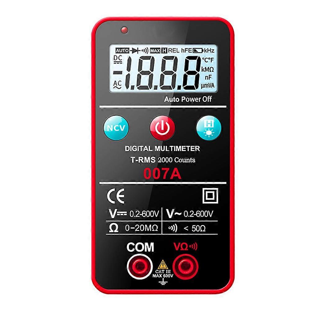 Electrical Tester Digital Multimeter for Measuring Use 4Pcs Black Set
