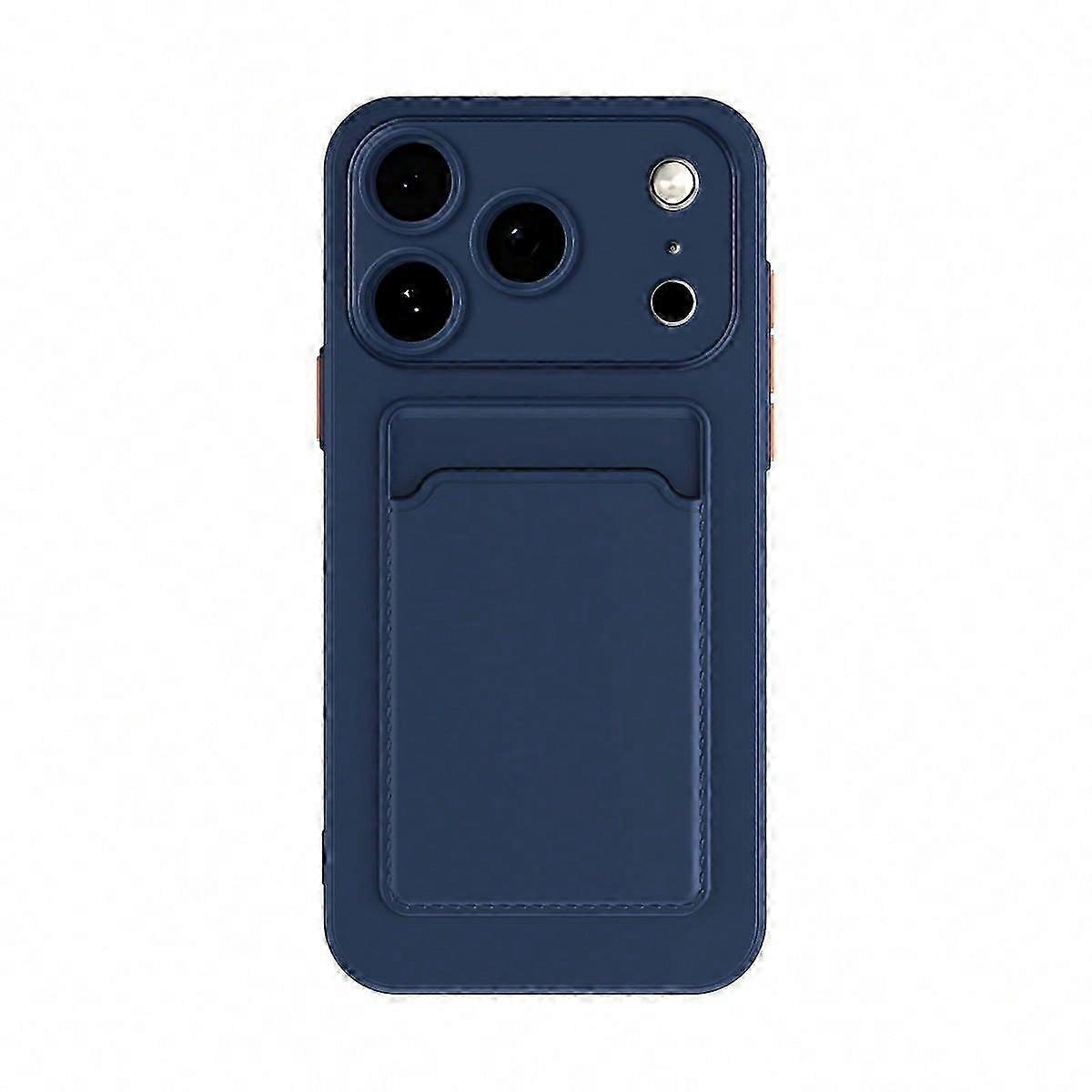 Contrast Color Button TPU Phone Case For iPhone 17 Pro Max