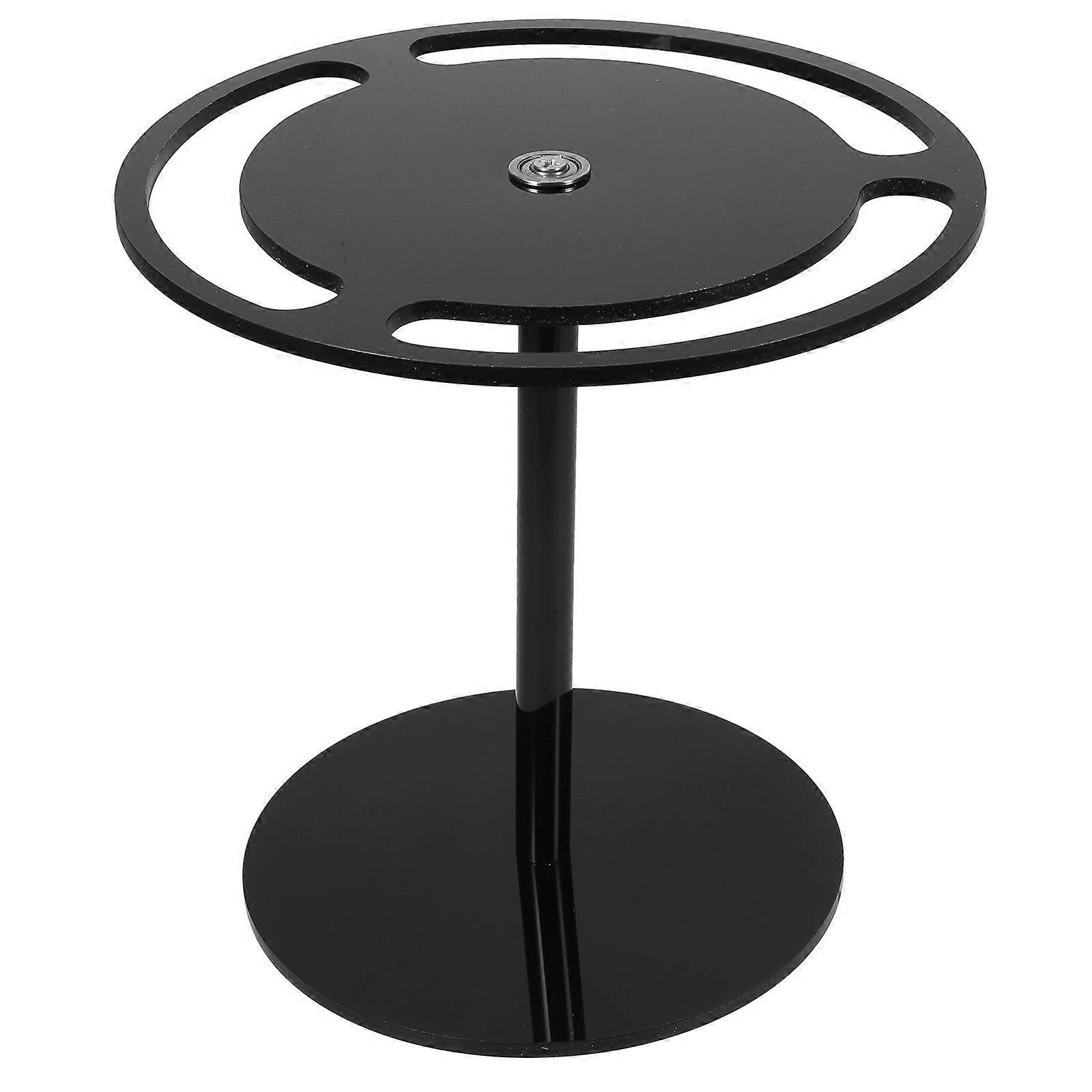 Présentoir à lunettes de soleil en acrylique noir pour 3 pièces