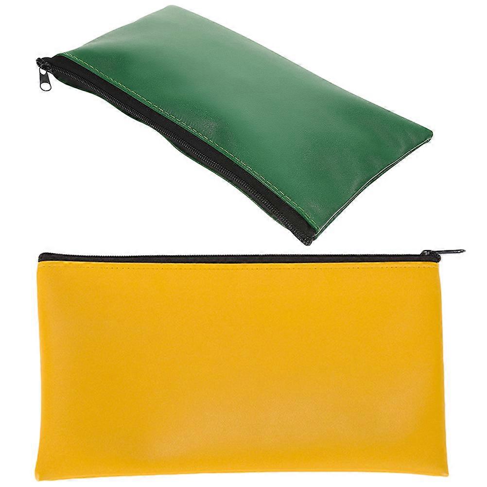 Dirt-Resistant Document Protection Bags 10 Pcs Portable File Storage Pouches Assorted Color for Business Travel