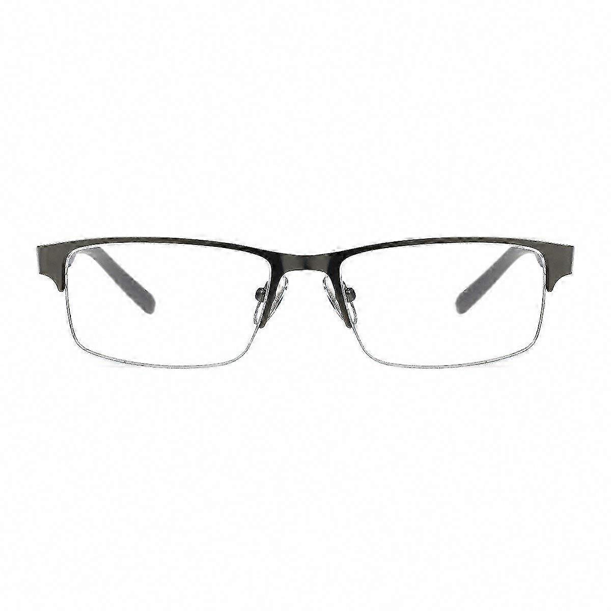 FosterGrant Ironman IronFlex IM1001 Occhiali da lettura semi-rimless blu per uomo (grado di protezione 2.00)