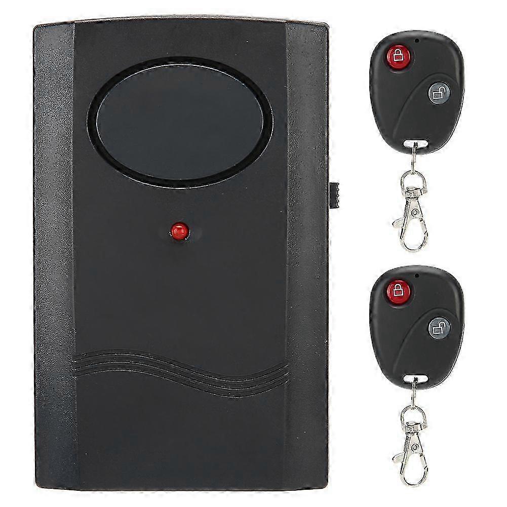 Remote Control Warning Alarm System Vibration Bicycle Door Window SecurityDual Remote Control