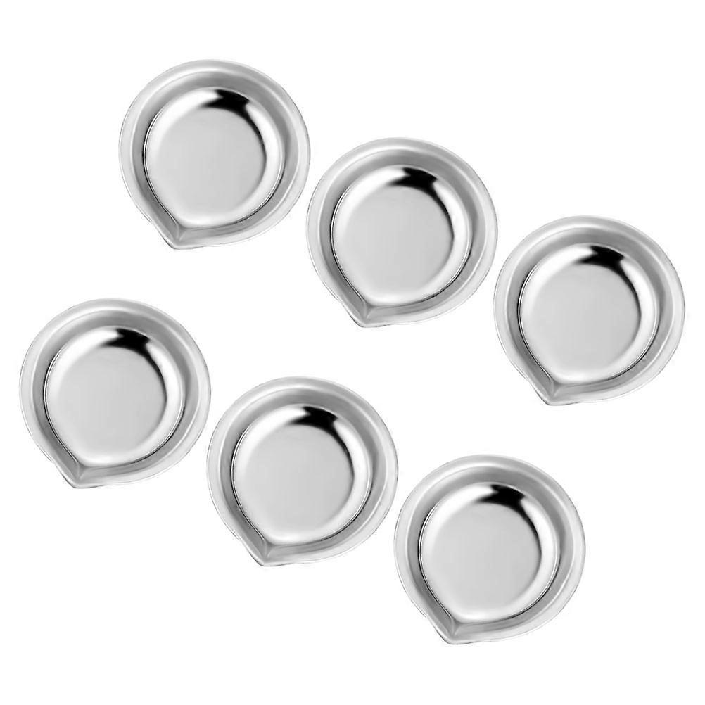 Paint Well Palette for Craft Projects with Spout 24Pcs Stainless Steel Set