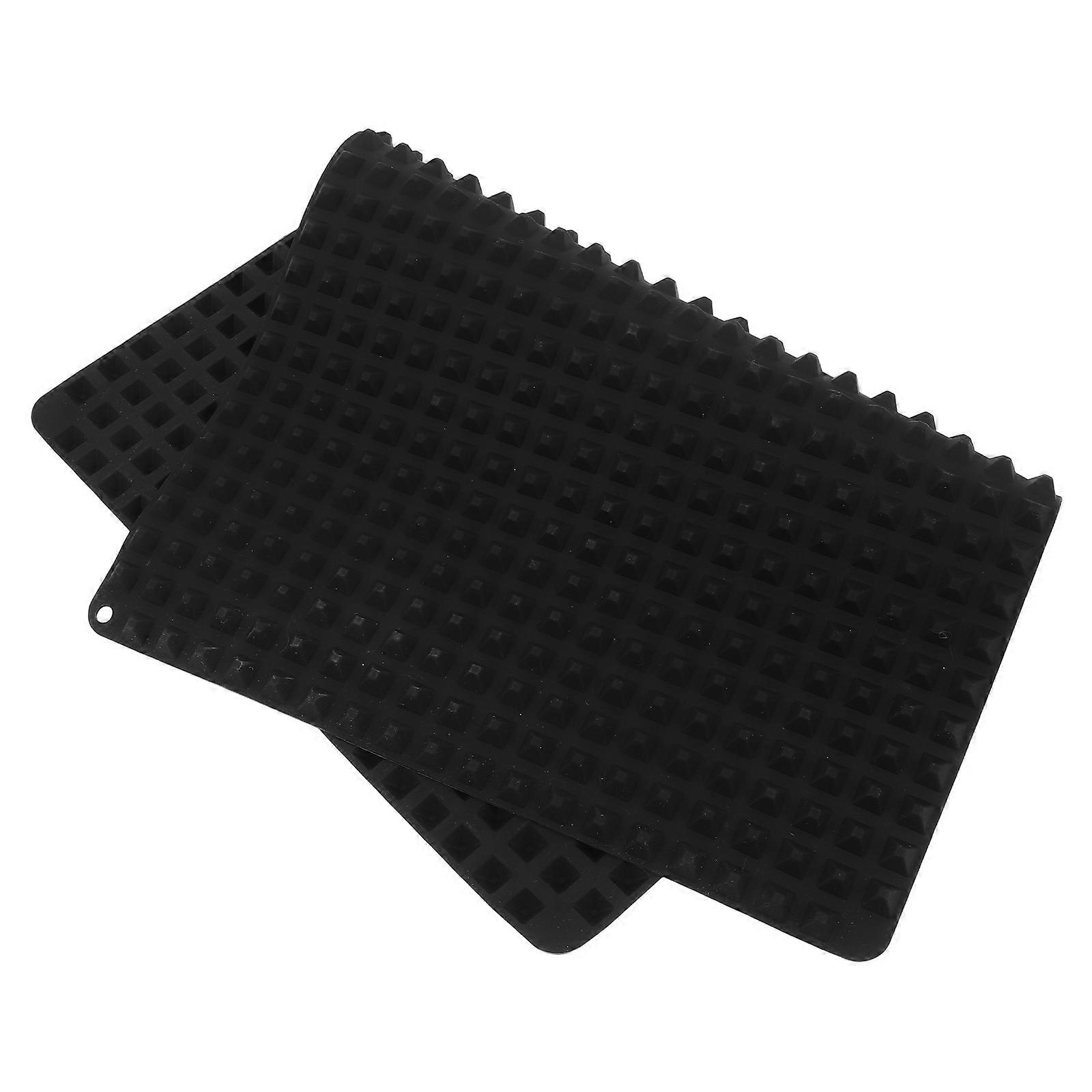 3Pcs Nonstick Baking Liner Sheets Silicone Mat For Bbq And Oven Heat Resistant 40X28Cm Optimal For Grilling