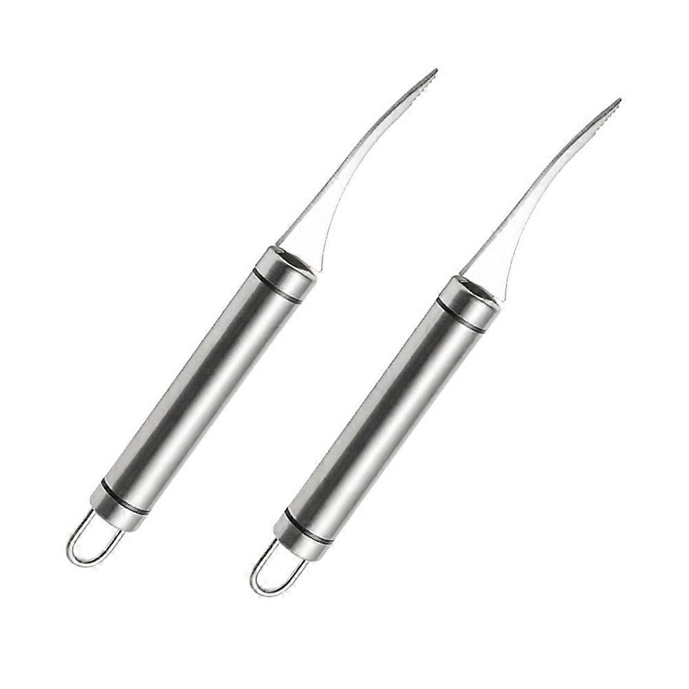 Shrimp Cleaner Stainless Steel Tool for Seafood Shell Removal 2Pcs Kit