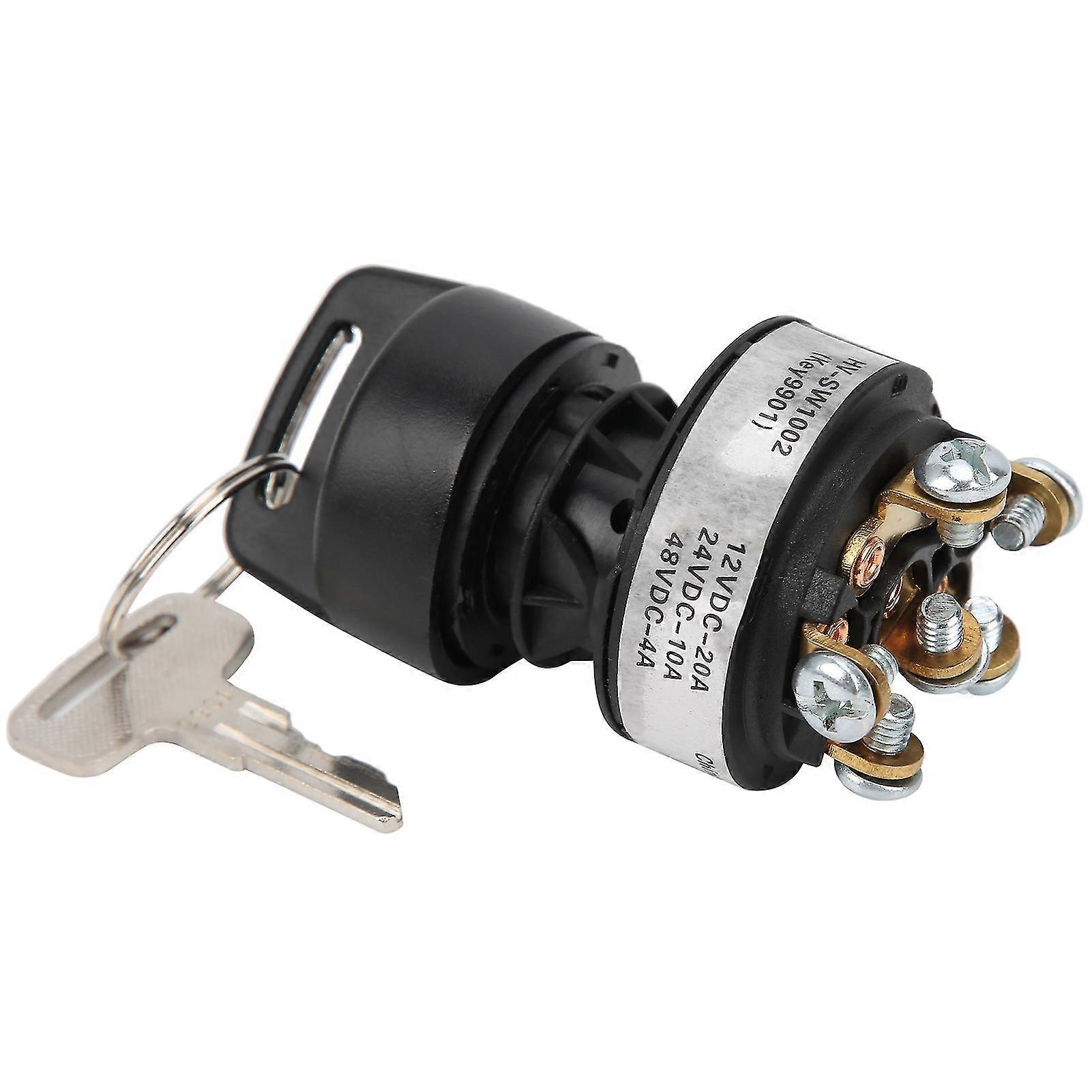 A 3-position Ignition key switch, suitable for aerial work platforms and JLG accessories