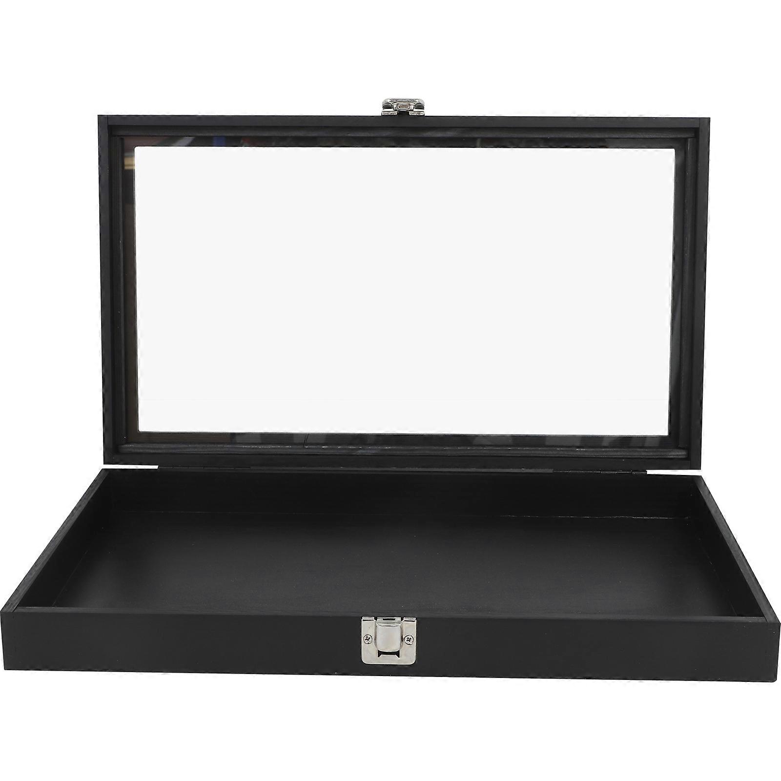 Butterfly Display Cases Wooden Storage Case for Storage 3Pcs with Lock