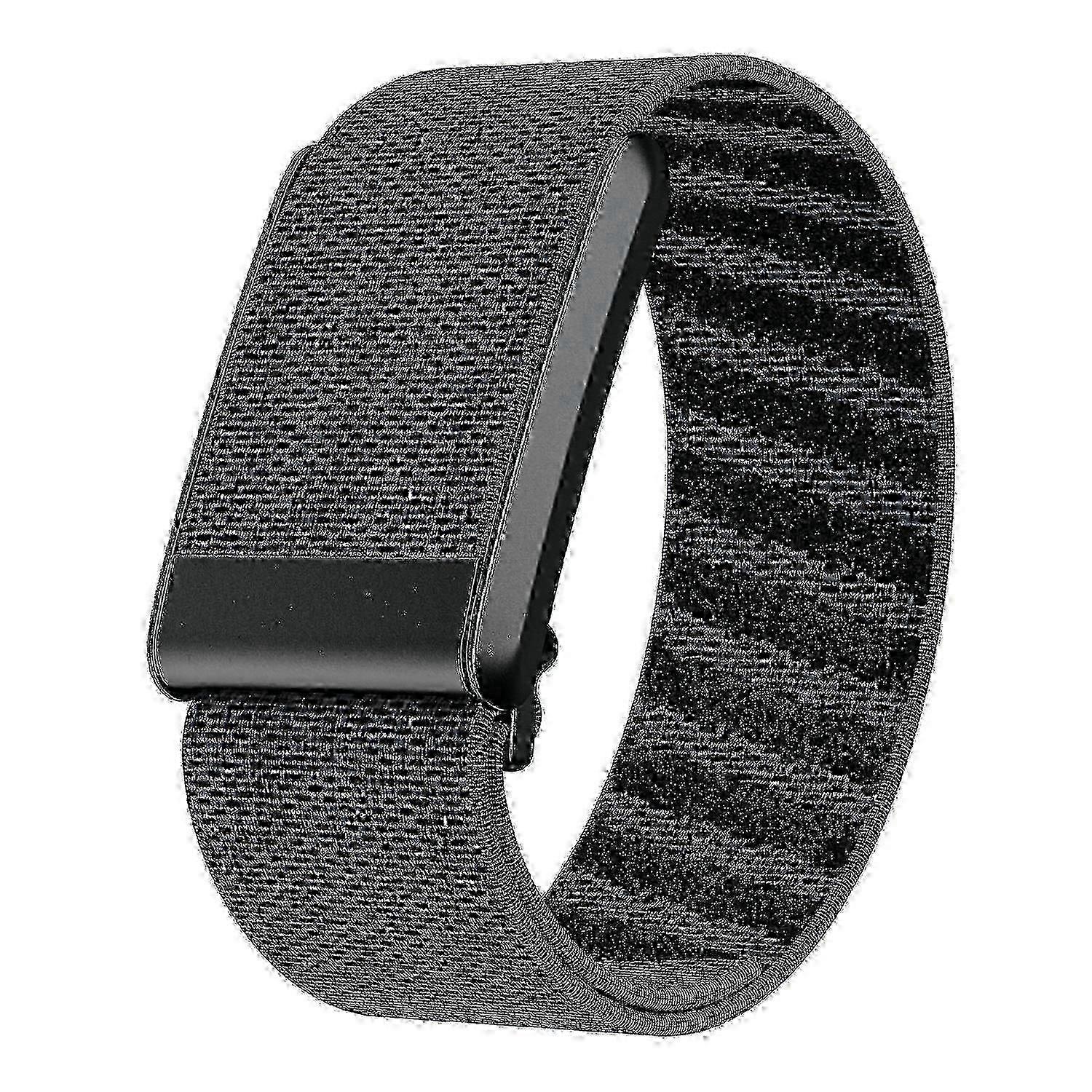 WHOOP 4.0 Fitness Tracker Band - حزام معصم مرن قابل للتعديل للتمرين وتتبع النوم - أسود