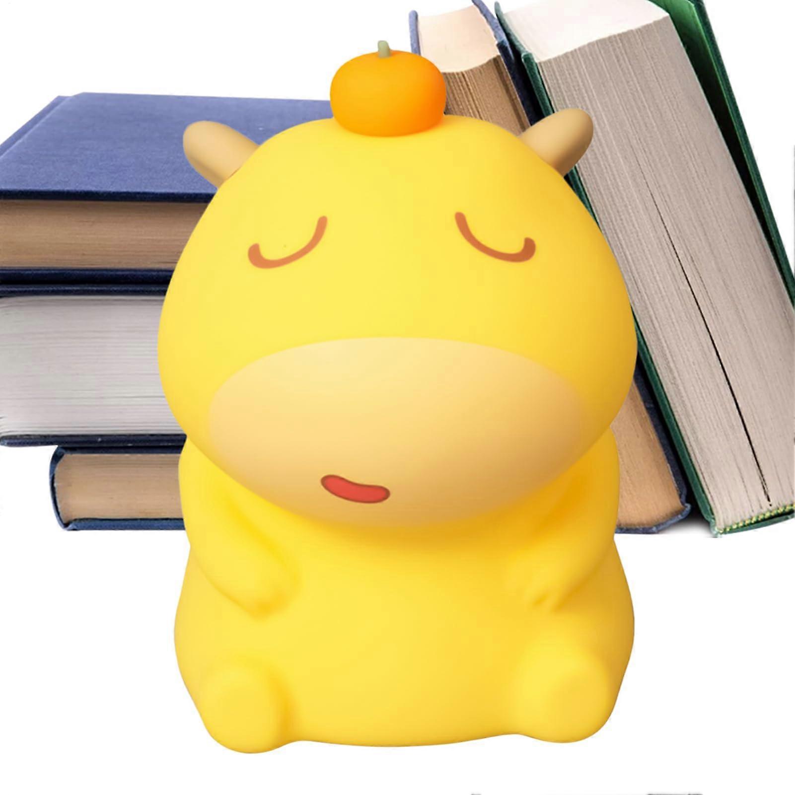 Capybara Light USB Silicone Nursery Lamp For Home Bedroom Dorm Office Decor Silicone Night Light
