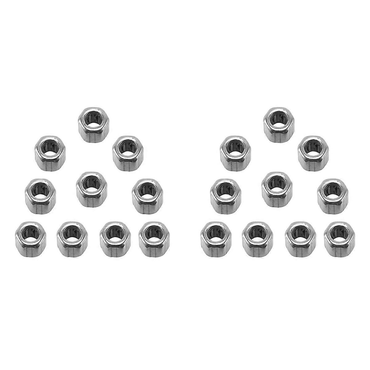 10Pcs Needle Bearing HF081412 Outer Hexagonal One-Way Needle