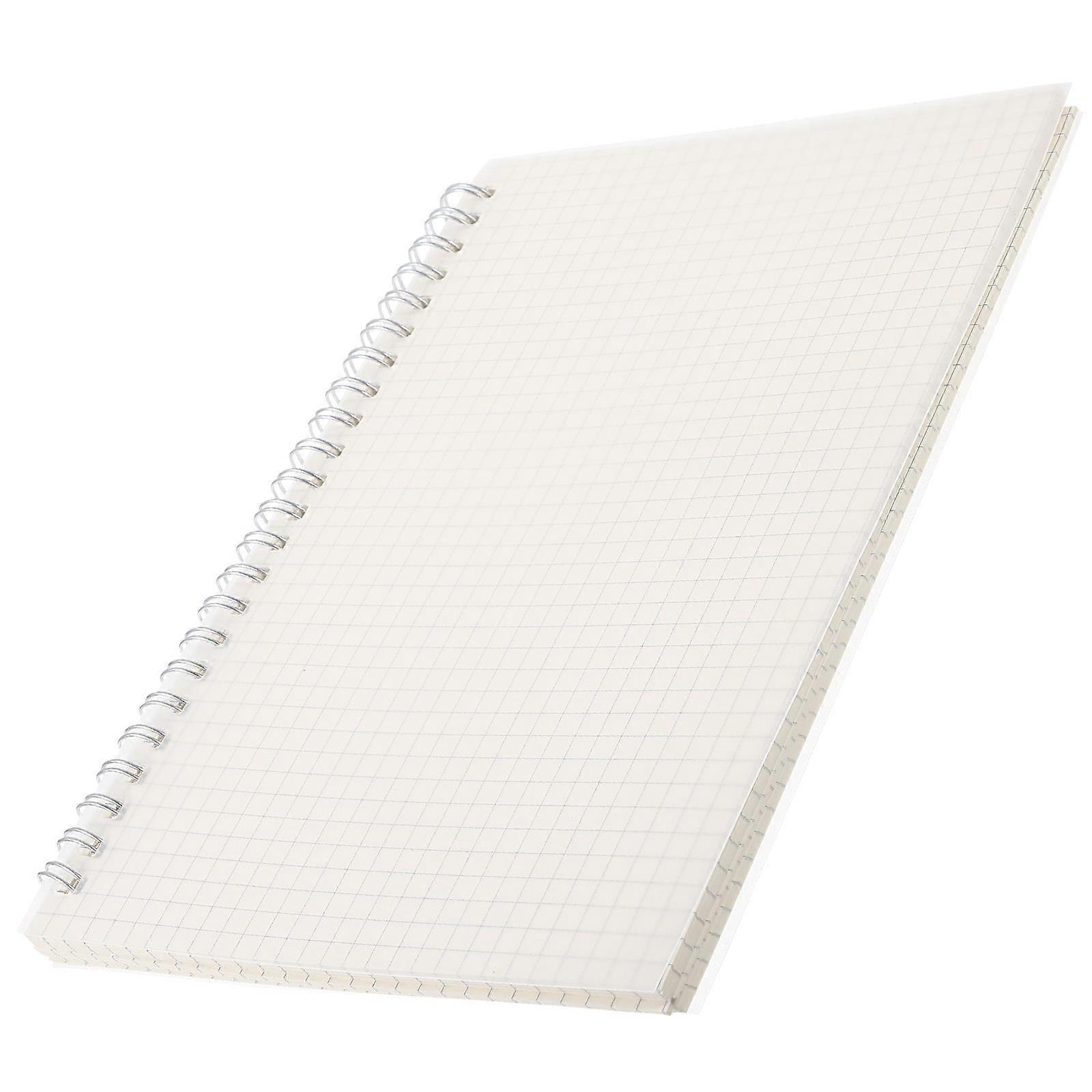 Grid Notebook Spiral Notepad for Planning 2Pcs Multi-Function Notebooks