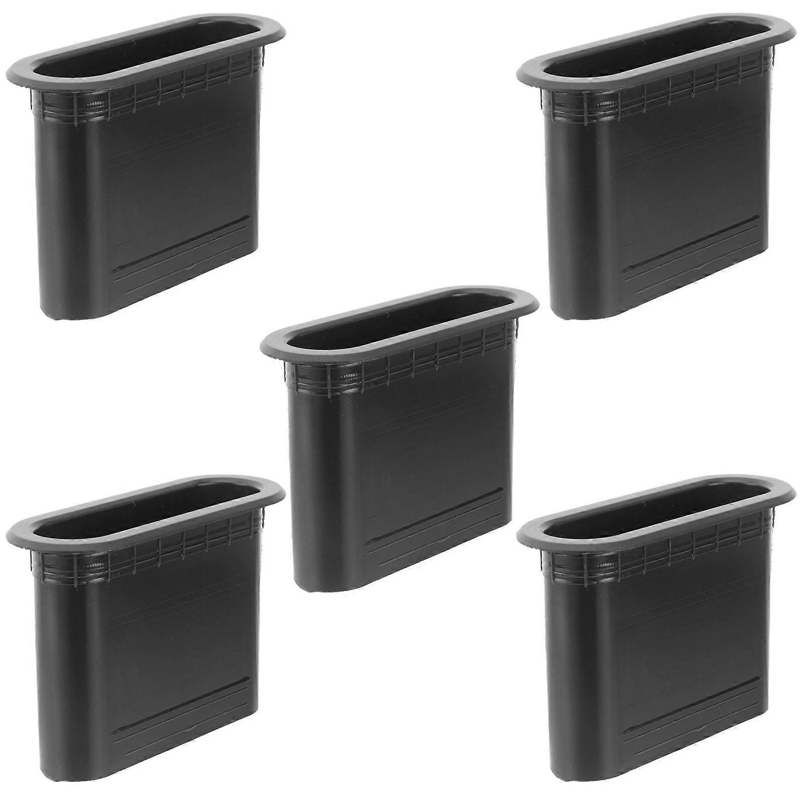 Black Speaker Port Tube for Speaker Cabinet Use 35Pcs