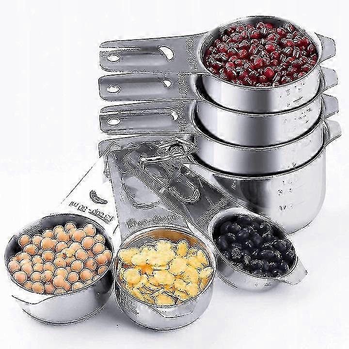 Less Steel Measuring 7 Piece Graduated Measuring Measuring Spoon Set Ing Tools