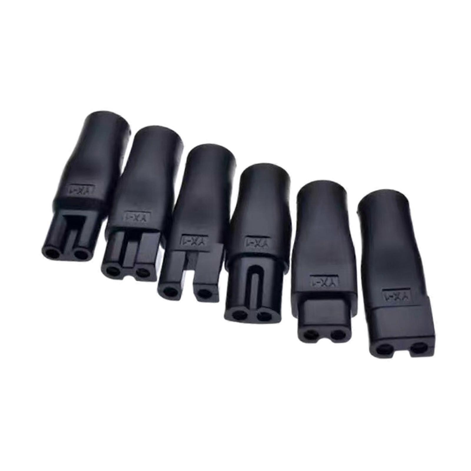Charging Converter Connector Conversion Connector for Hair Clippers 6pcs