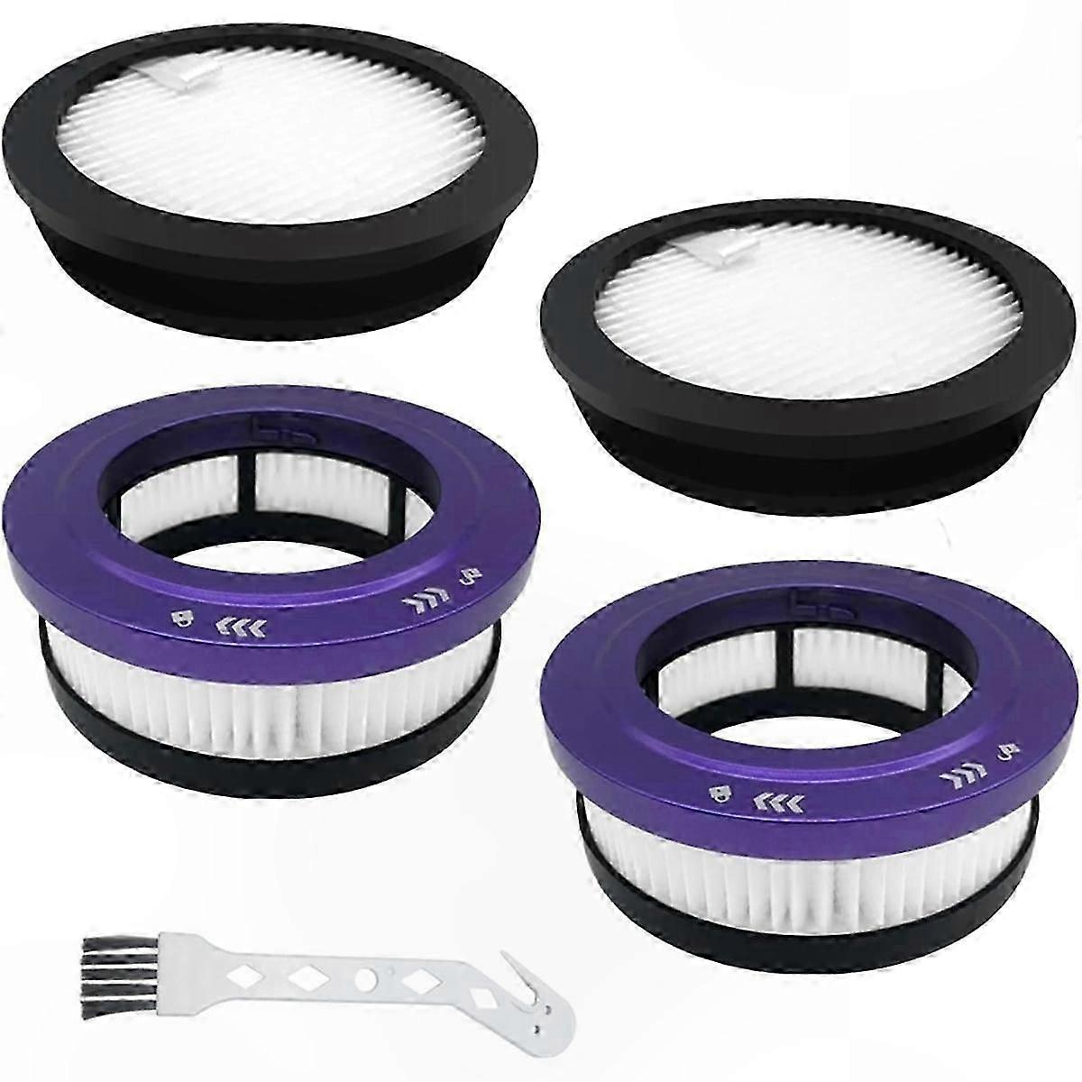 HEPA Filter Replacement Kit for 45000Pa/550W/70Min Vacuum Cleaner, Washable and Reusable