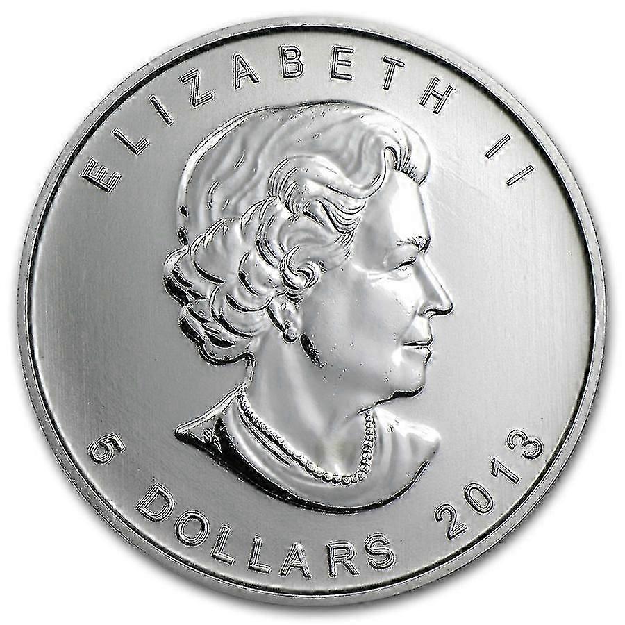 Kanada 2013 Maple Leaf Commemorative Coin Posrebrzana moneta okolicznościowa Liść klonu Srebrna moneta Rękodzieło