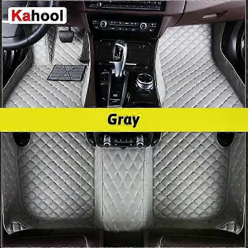 KAHOOL Custom Car Floor Mats For Porsche Panamera 2009-2023 Auto Carpets Foot Coche Accessorie 26s
