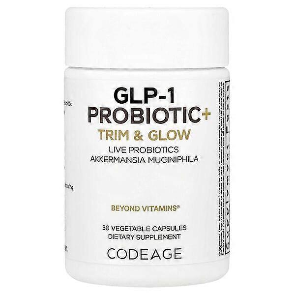 Codeage, GLP-1 Probiotic+, 30 Vegetable Capsules