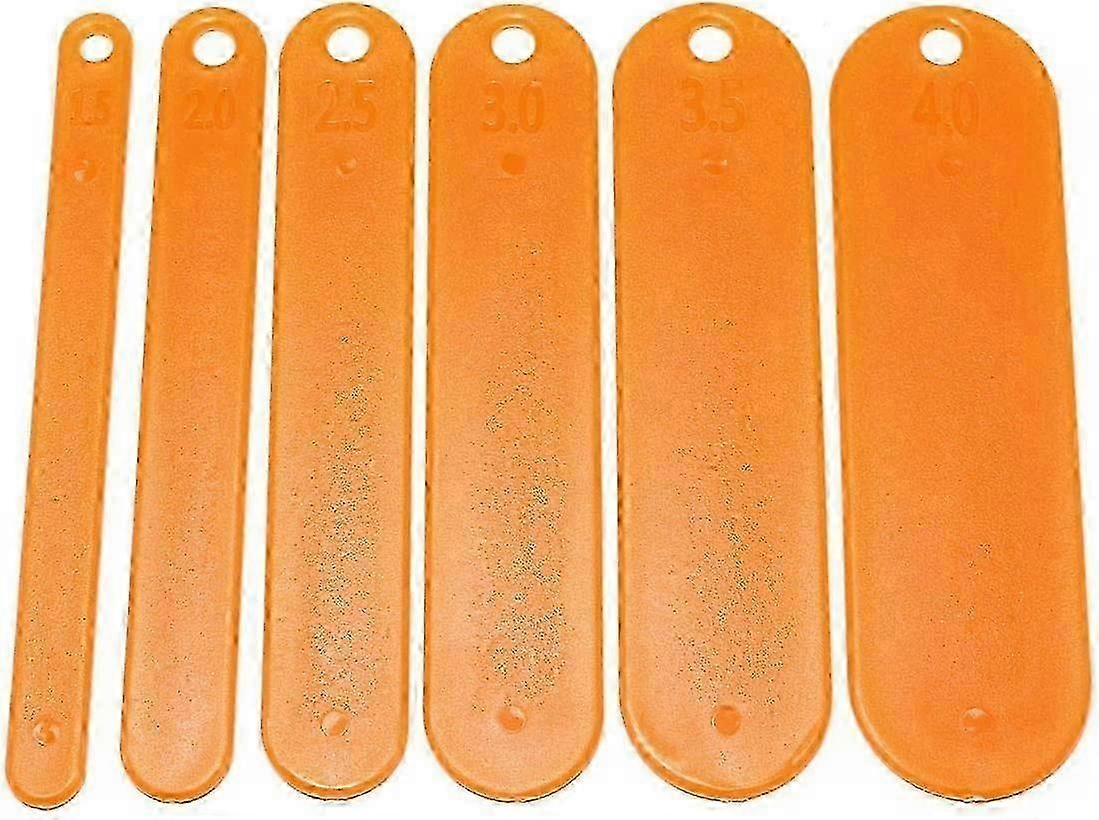 Fishing Netting Shuttles Kit - 6 Size Tackle Plastic Net Repair Tools