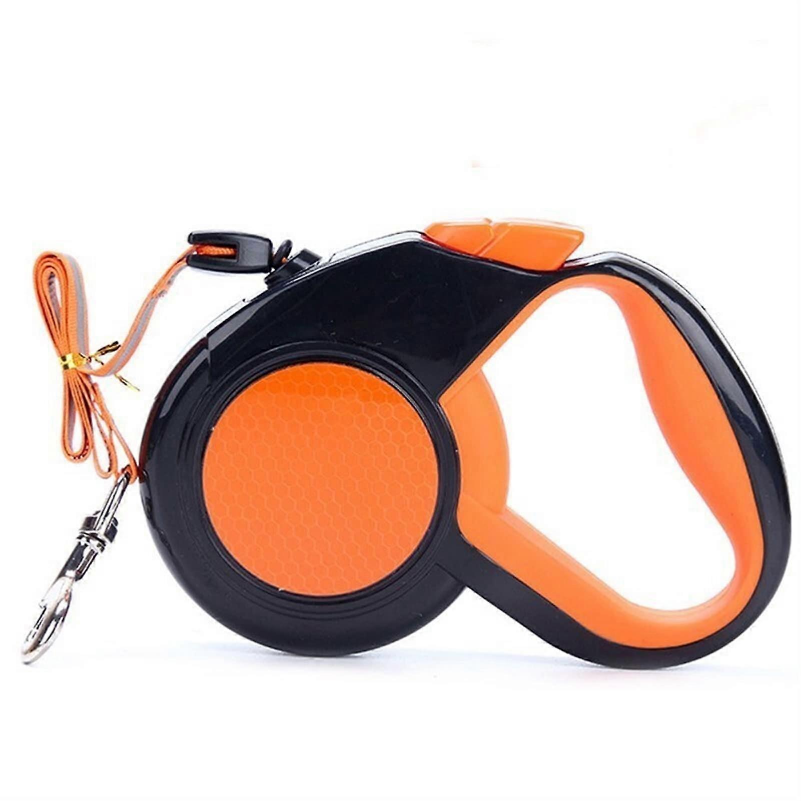 Retractable Dog Leash Reflective, 360 Degree Rotation, Soft Hand Grip, 23m Length, For Medium And Large Dogs, Nylon