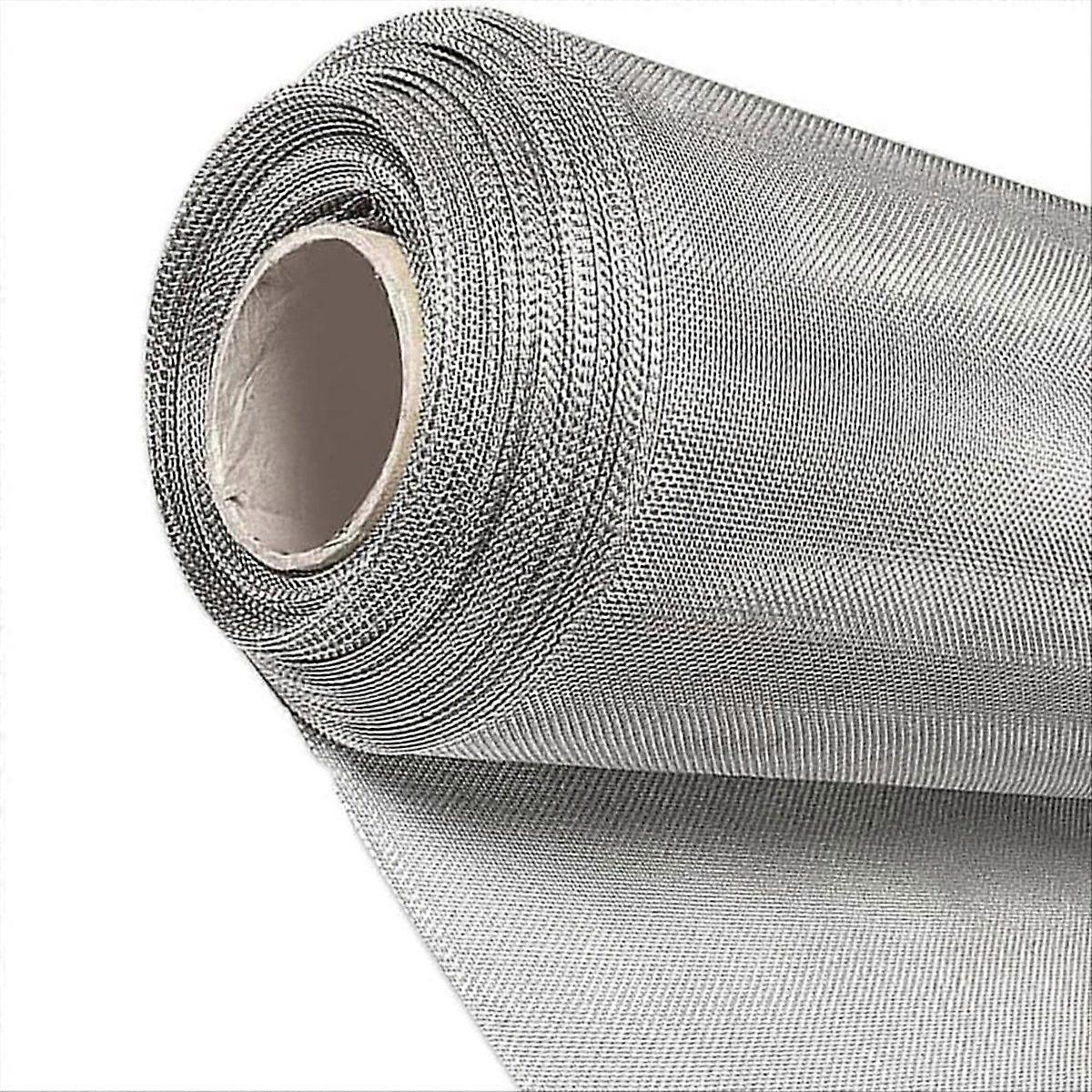 Stainless Steel Window Screen Mesh 31.5INx10FT, Ideal for Air Vent, Screen Door, and DIY Projects