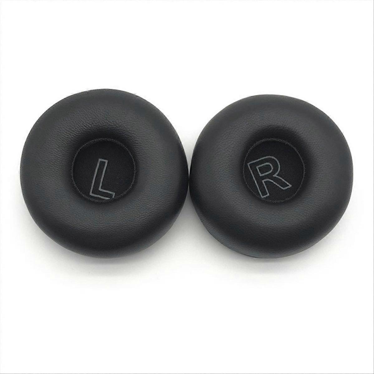 Öronkuddar i fårskinn läder för B&O Beoplay H8i hörlurar - svart