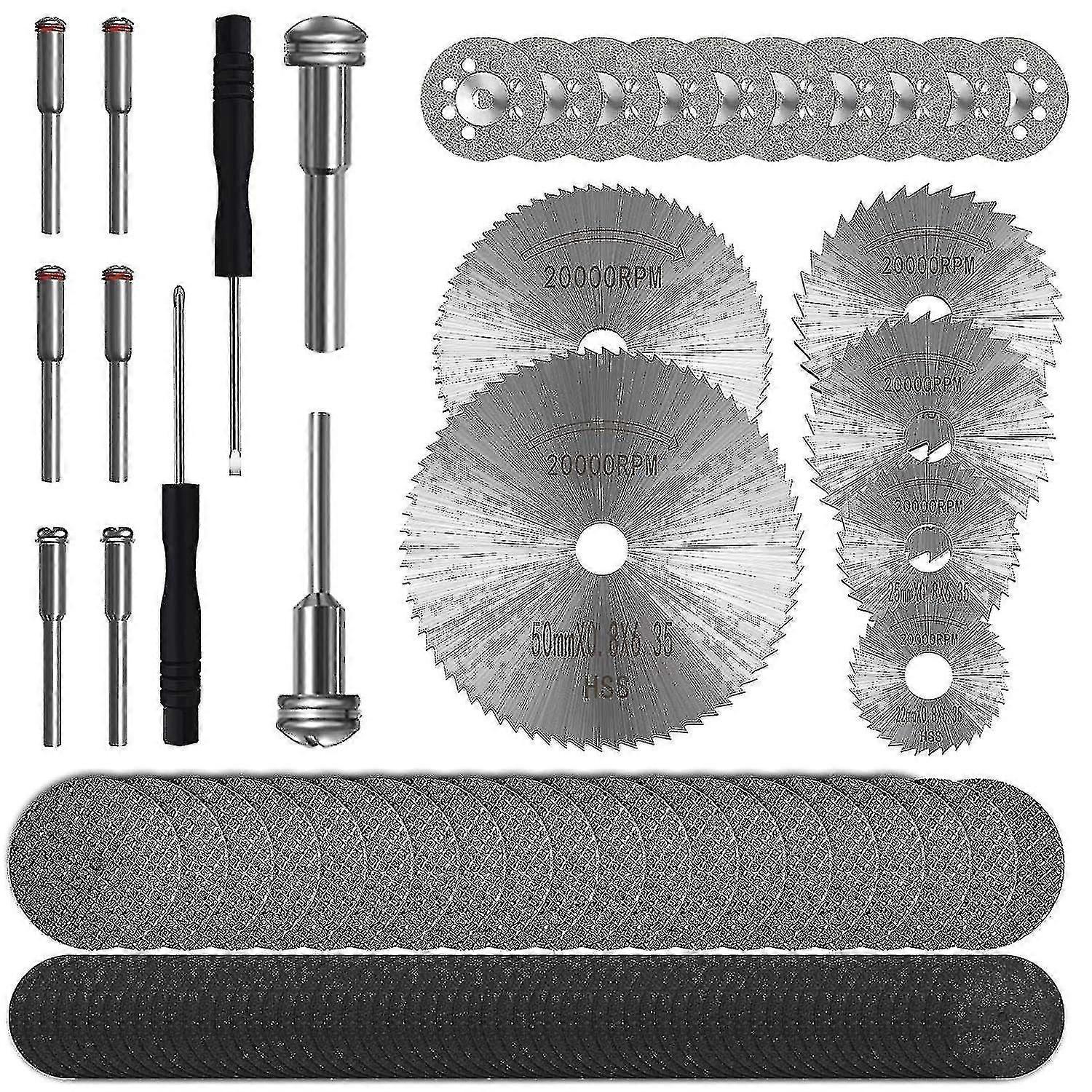 Cutting Discs Set For Rotary Tool 106pcs, Resin,diamond Cutting Wheel