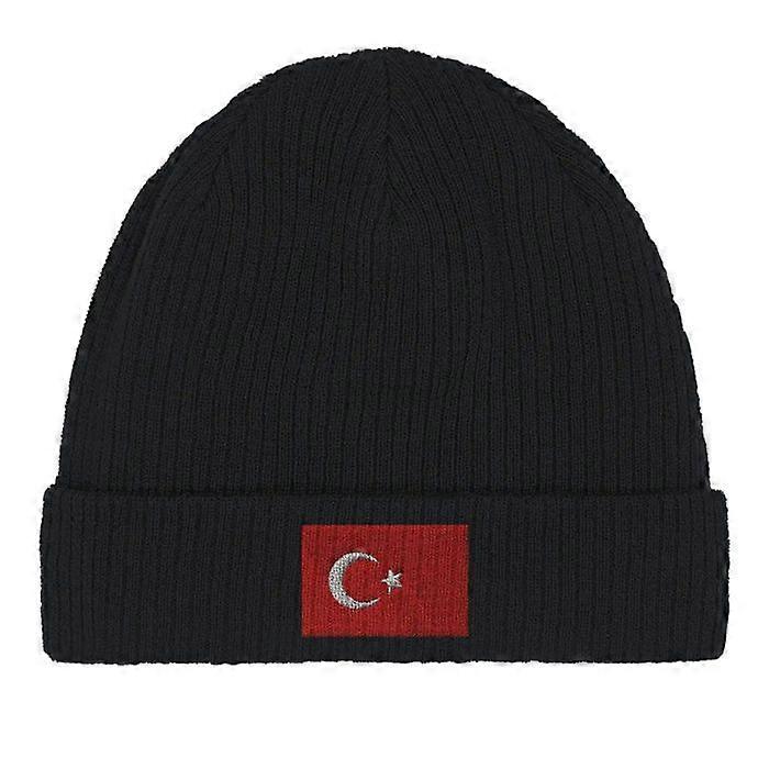Turkey Flag Cap in Black