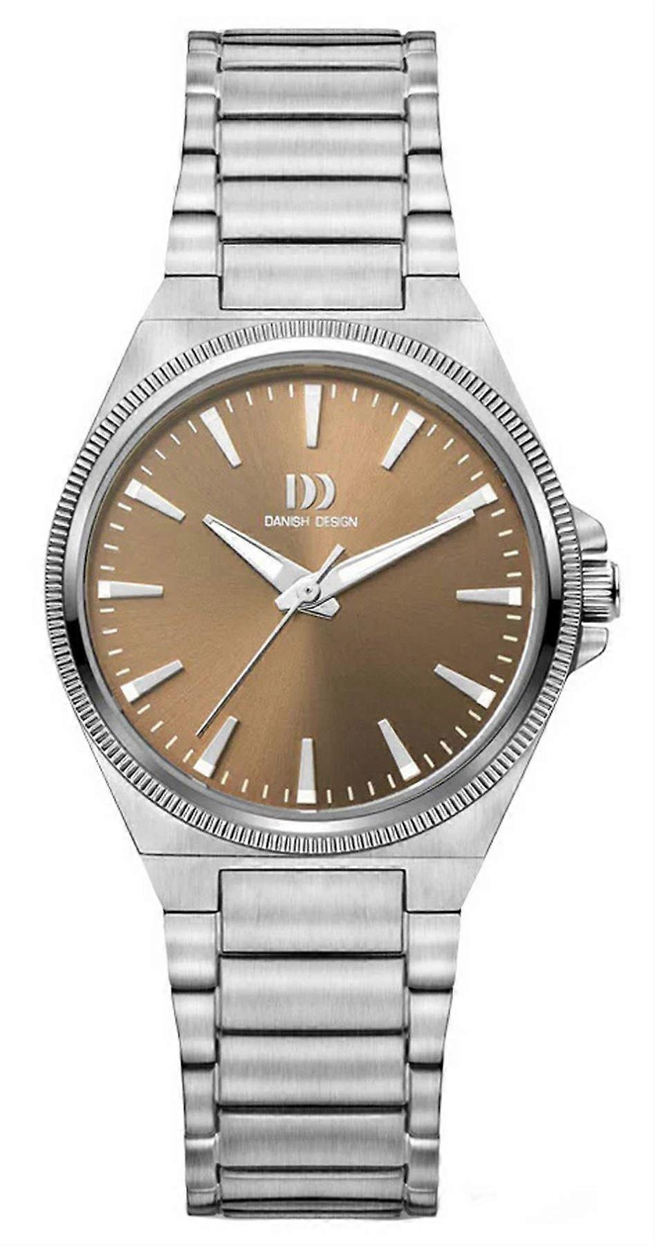 Danish Design DK Pro Watch - Silver/Hazel Brown