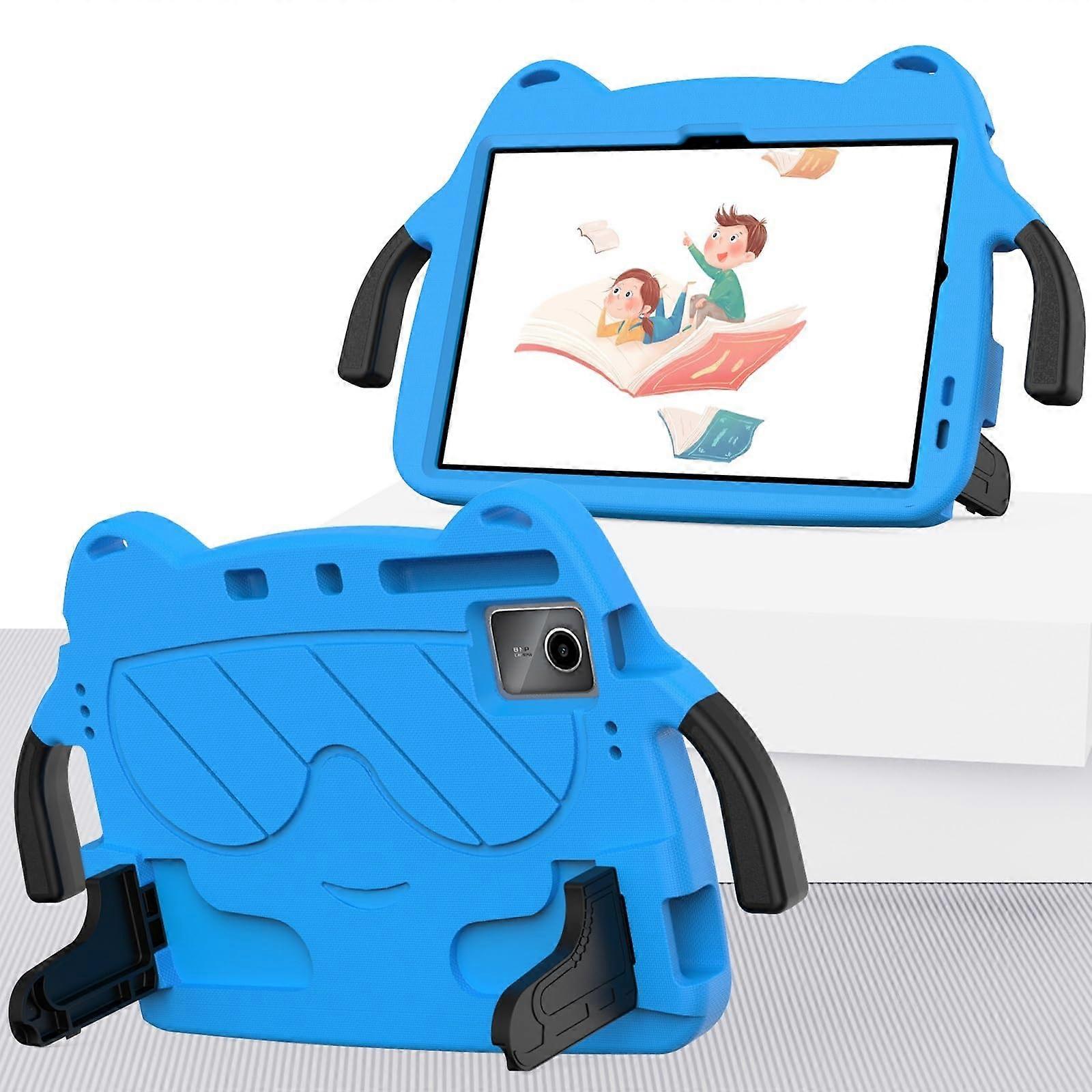 Tab M11 Case TB330FU/330XU 11Inch Kids Case With Lightweight EVA PC Shockproof Stand Handle Shoulder Strap Blue