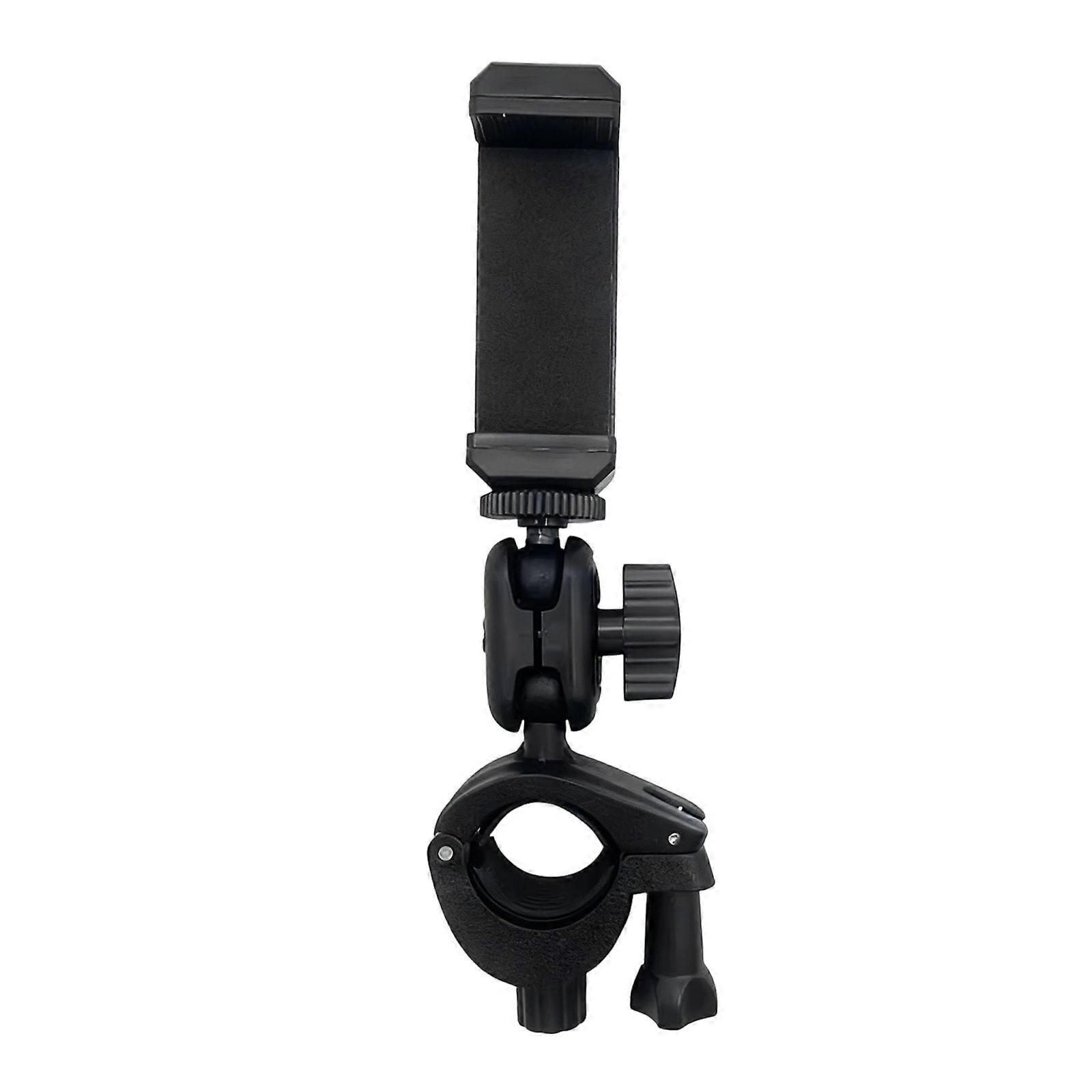 Smartphone Stand 360 Degree Rotating Base Wide Compatibility Clamp Arm For Trumpet Live Streaming Clip Holder Multicolor