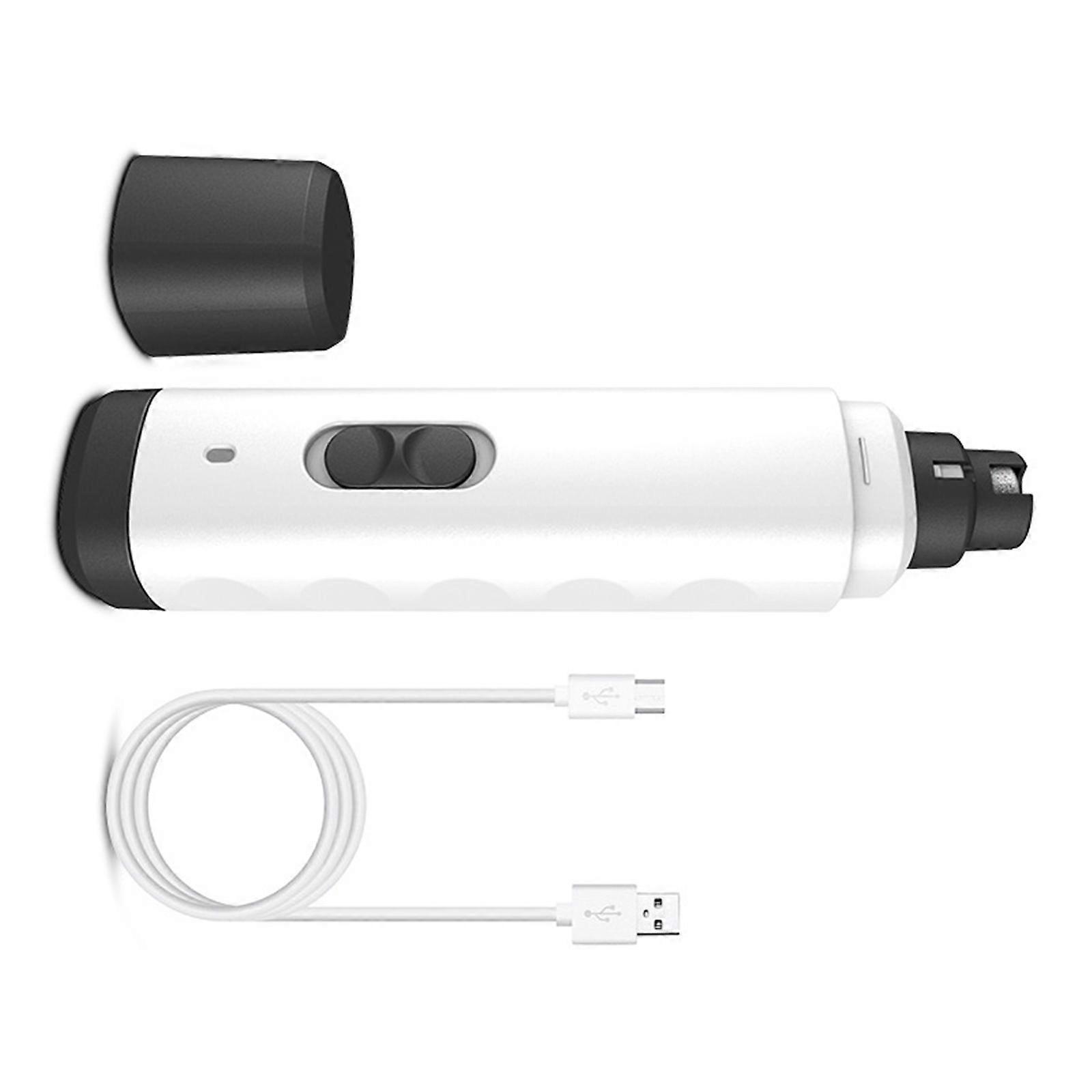 Adjustable Pet Nail File With Ergonomic Design USB Charging Portable Grooming Tool Nail Grinder For Dog Cats Daily Use  B